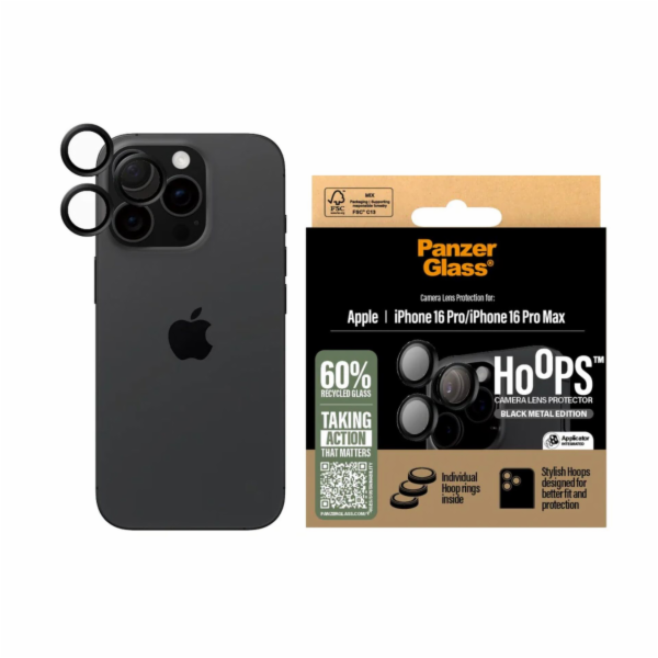 PanzerGlass Hoops - Chránic na objektiv pro mobilní telef...