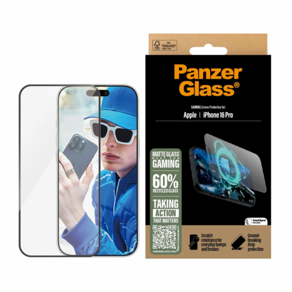 PanzerGlass Gaming Screen  Protector iPhone 16 Pro UWF