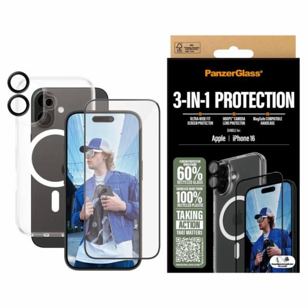PanzerGlass 3-in-1 Protection iPhone  24 6.1
