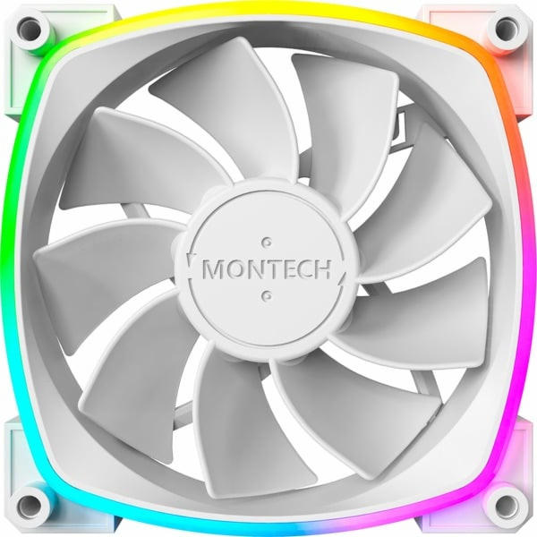 Montech RX120 PWM 120x120x25 (bílá, 120 mm)