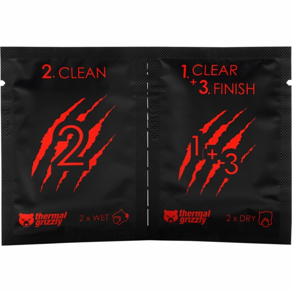 Thermal Grizzly Termočisticí ubrousky Grizzly (10 kusů (2...
