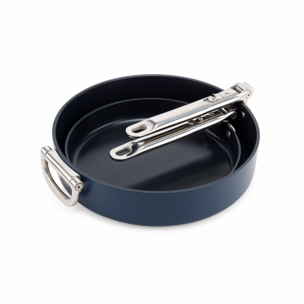 Joseph Joseph Space Fold.Handle  Cera.N/S 2pc Blue Frying...