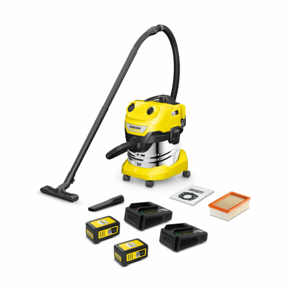 Kärcher WD 4-18 S Dual Battery  Set V-20/22