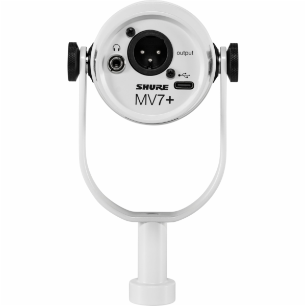 Shure MV7+ bílá