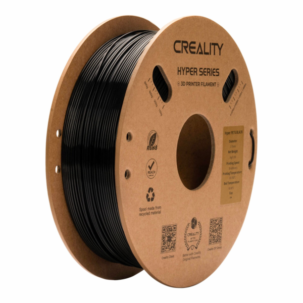 Creality Filament Creality Hyper PETG, 1 kg, 1,75 mm, čer...