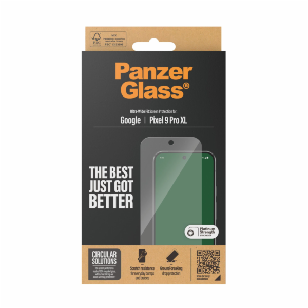PanzerGlass - Ochrana obrazovky pro mobilní telefon - ult...