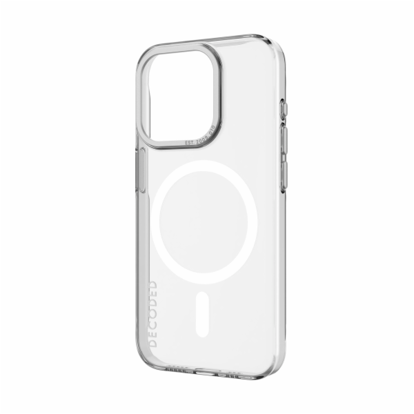 Decoded Recycled Plastic  Backcover iP 15 Pro Transparant
