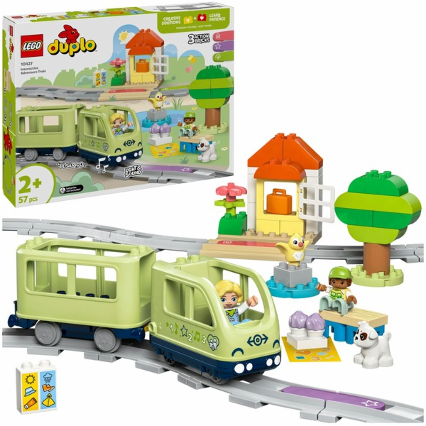 LEGO 10427 DUPLO Town Interaktivní dobrodružná železniční...