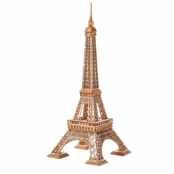 Piececool *****Dřevěný model puzzle 3D Eiffelova věž E001...