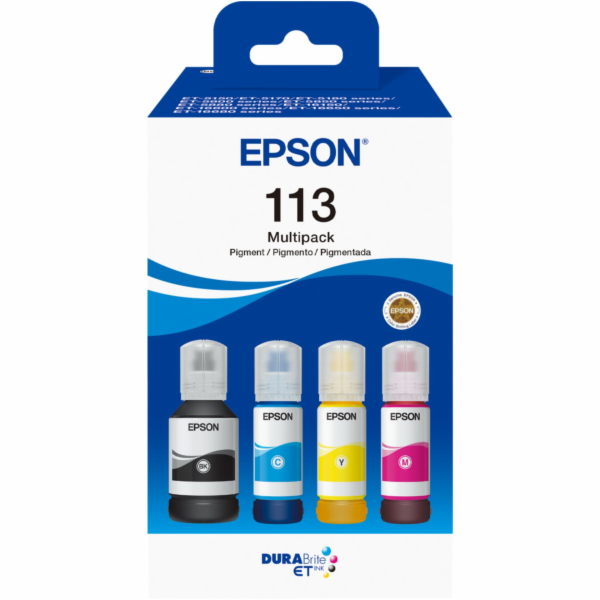 Epson EcoTank 4-colour Multipack  T 113                  ...