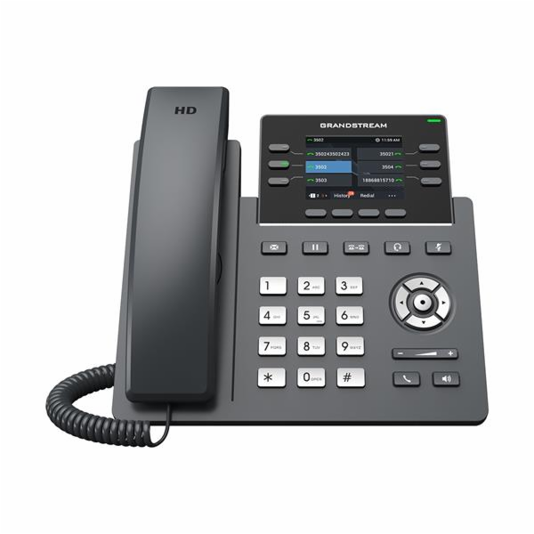 Grandstream GRP2613W SIP telefon, 2.8" TFT bar. displej, ...
