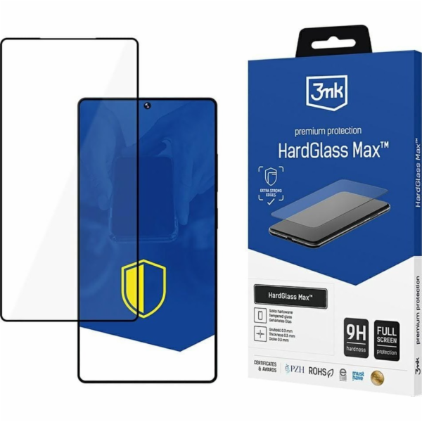 3mk HardGlass Max Black pro Samsung Galaxy S25 Ultra