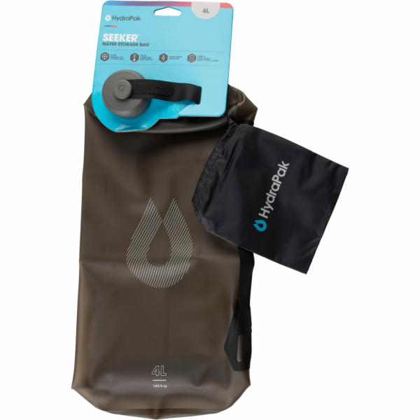 HydraPak Seeker 4L  water container grey