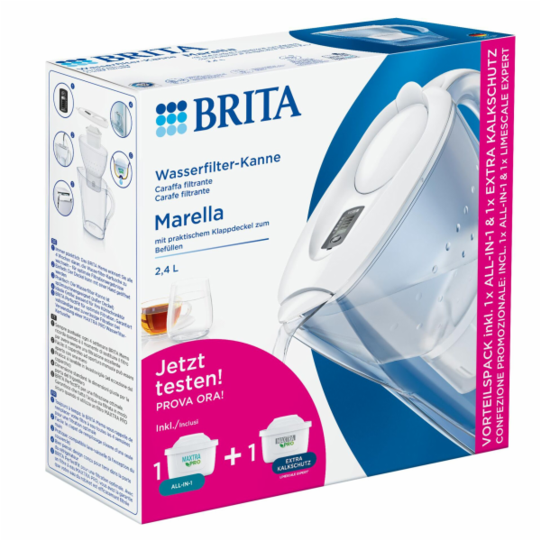 Brita Marella white  incl. 1x ALL-in-1, 1x extra lime