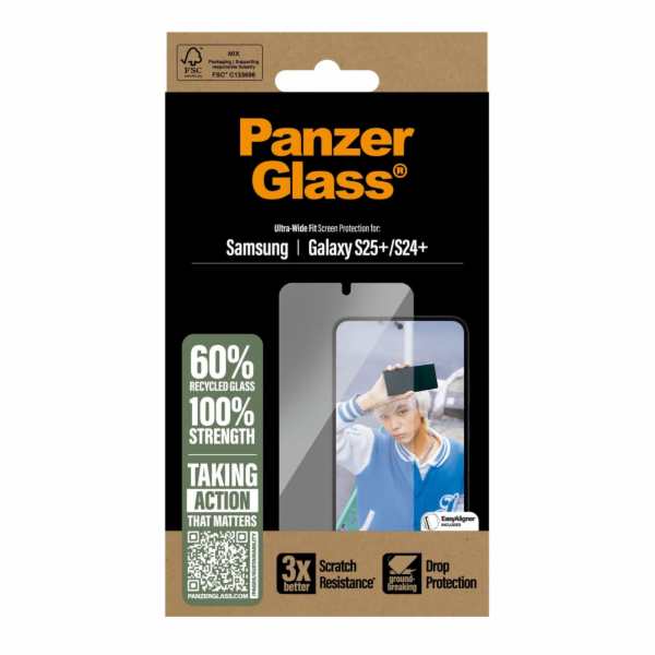 PanzerGlass - Ochrana obrazovky pro mobilní telefon - ult...