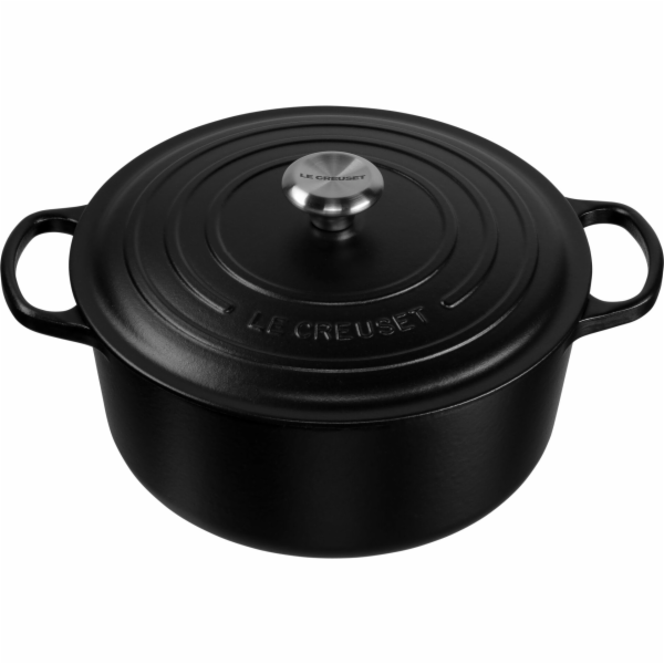 Le Creuset Signature Roaster  round 30 cm black