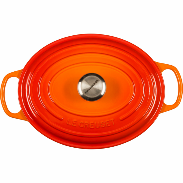 Le Creuset Signature zapék.hrnec  ovál 29 cm cervená