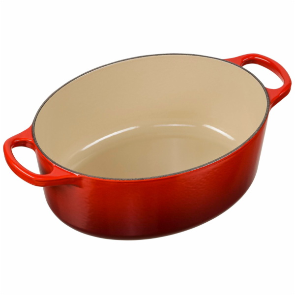 Le Creuset Signature zapék.hrnec  ovál 27 cm tresnove cer...