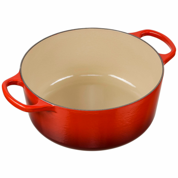 Le Creuset Signature zapék.hrnec  kulaty 26 cm tresnove c...