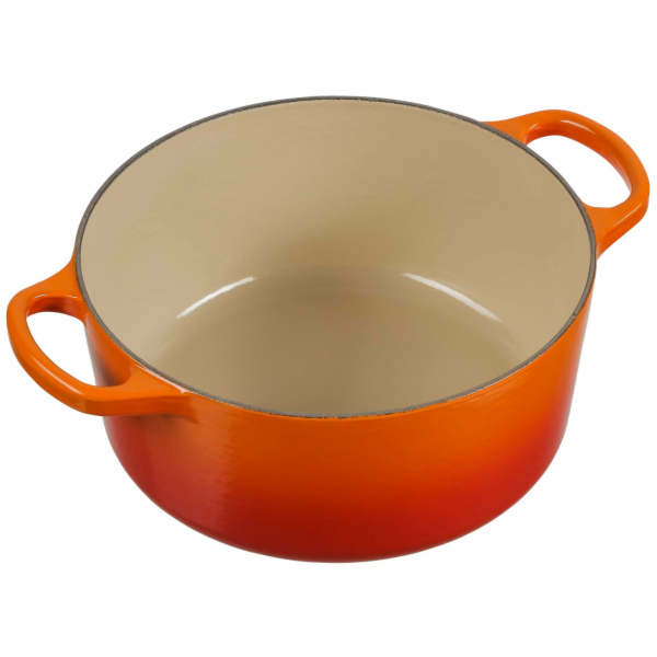 Le Creuset Signature zapék.hrnec  kulaty 22 cm cervená