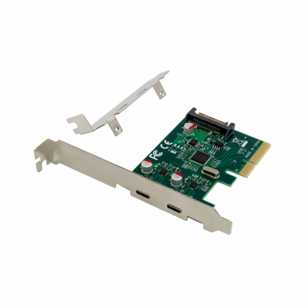 Conceptronic  2-Port USB 3.2  Gen 2 Type-C PCIe Card