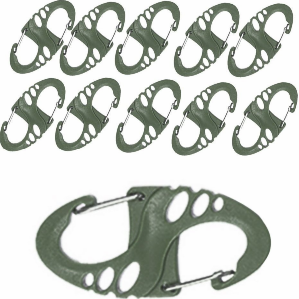 Sada karabin Mil-Tec S-Hook - Zelená
