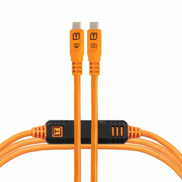Tether Tools TetherPro USB-C  Optima 10G straight orange ...
