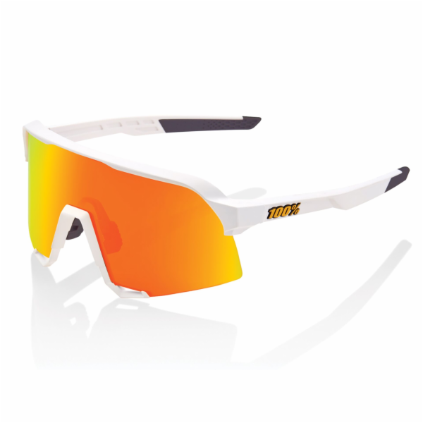 100percent S3 HiPER Mirror Lens  Soft Tact White