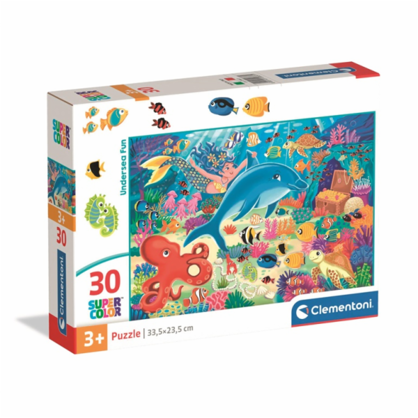Clementoni - Puzzle 30 Podmořská zábava