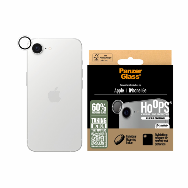 PanzerGlass Hoops Transparent  Lens Protector iPhone 16e