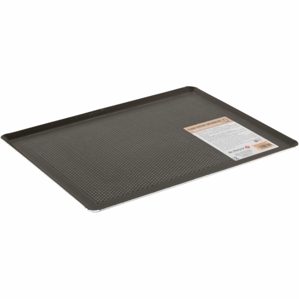 De Buyer CHOC Backing Tray  FORATA Alu non-stick 40x30cm