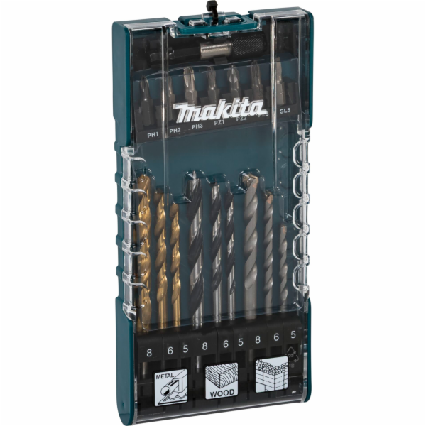 Makita Bohrer- Bit-Set 17-tlg.