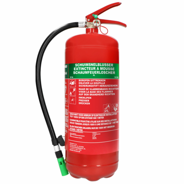 Alecto Fire extinguisher foam  6 litres