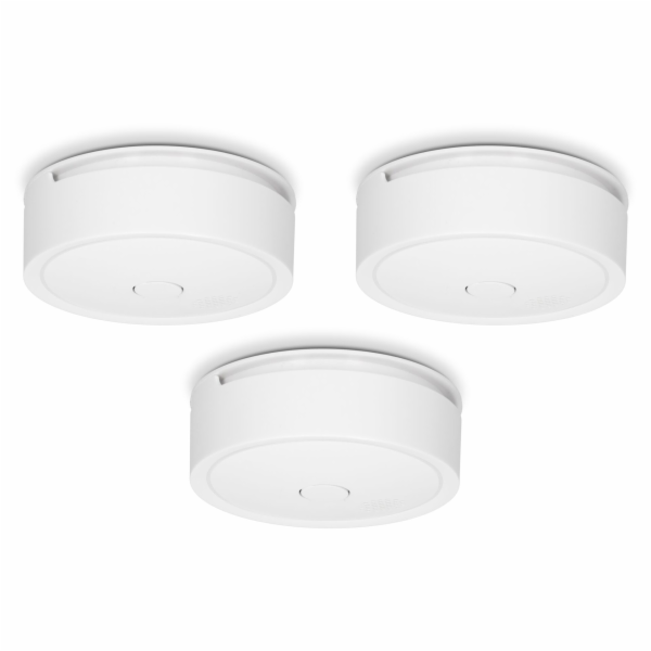 Alecto Wireless connectable  smoke detector 10 year, 3 pack