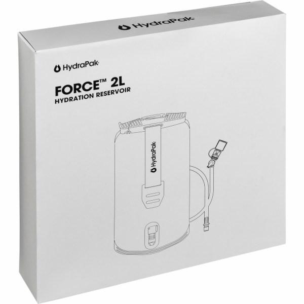 HydraPak FORCE 2L  hydration bladder dark brown