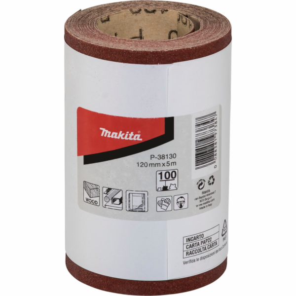 Makita Sanding Roll     120mmx5m  K100