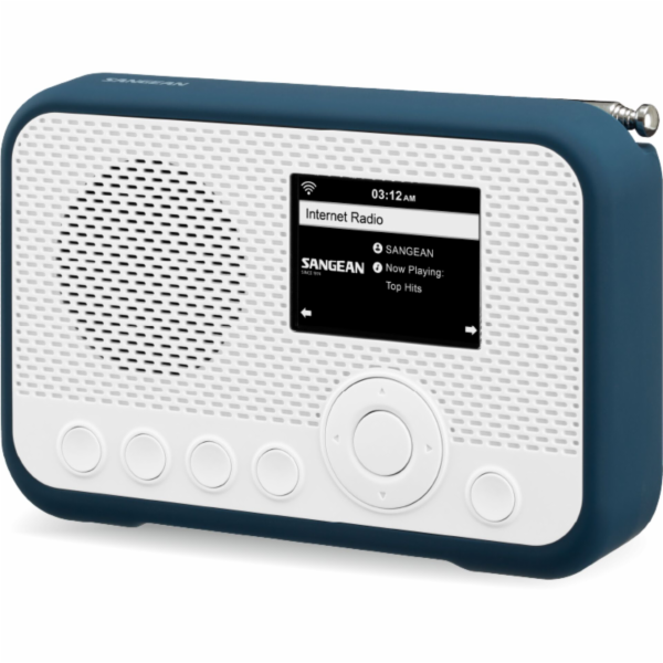 Sangean WFR-39  White - Ink Blue