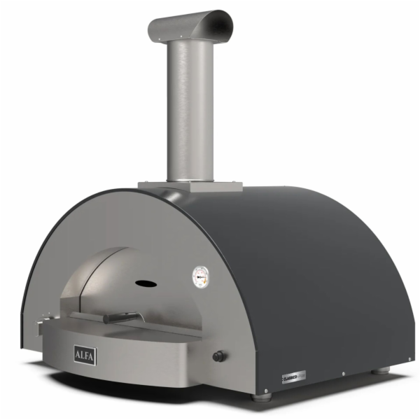 Alfa Forni Classico 4 Pizze  Hybrid slate gray