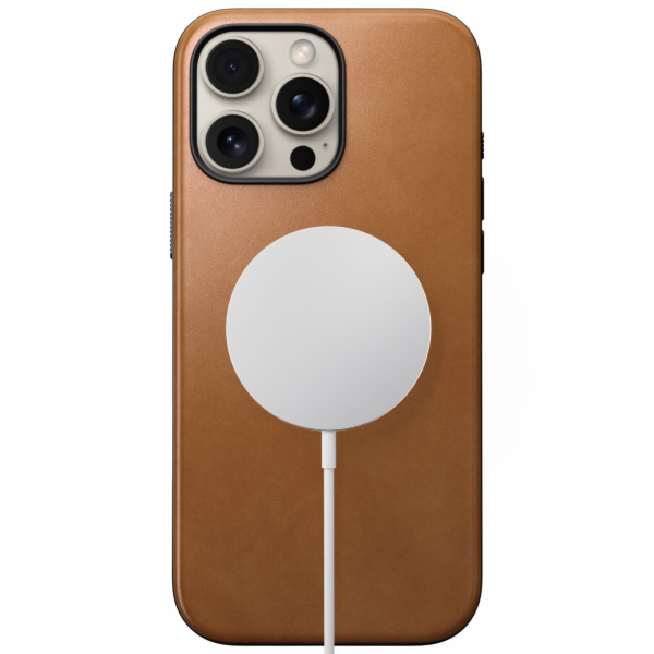 Nomad NOMAD Moderní kožené pouzdro English Tan | iPhone 1...