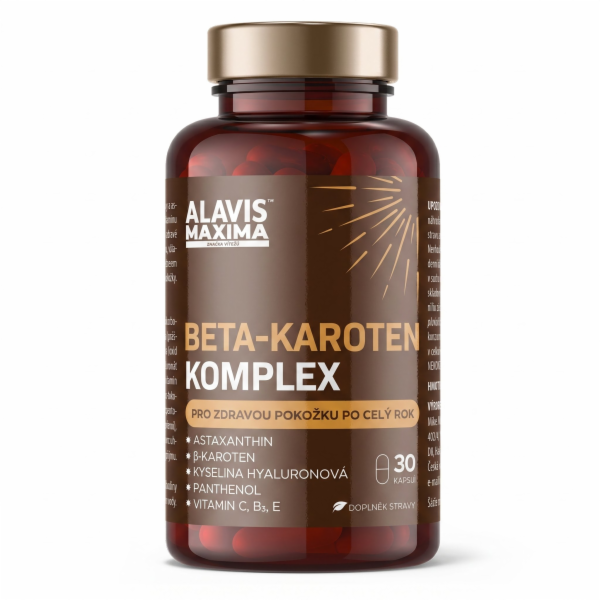 ALAVIS MAXIMA Beta-karoten Komplex 30 kapslí