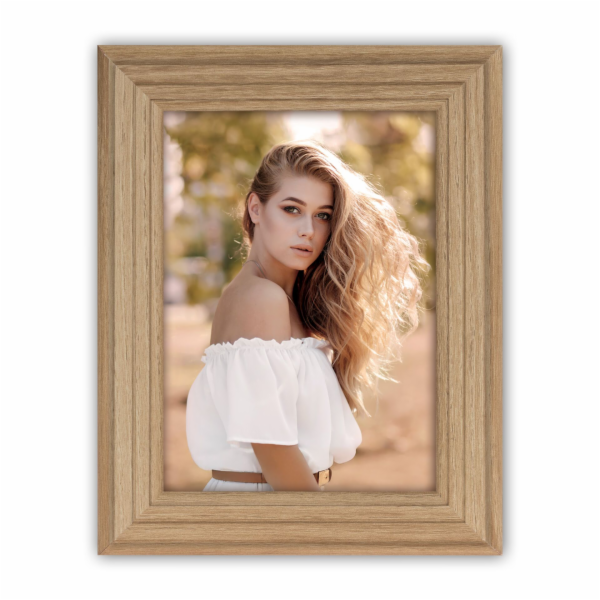 ZEP Valencia brown 13x18  Wood Frame VL657B