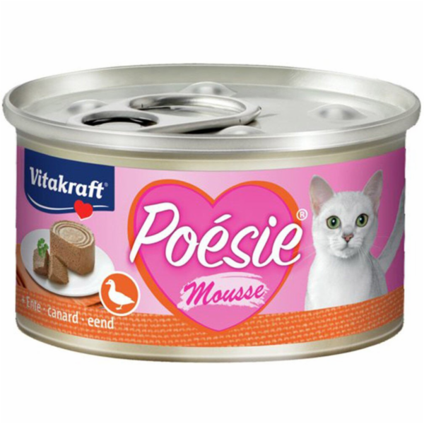 VITAKRAFT Poésie Mousse Duck - mokré krmivo pro kočky - 85g