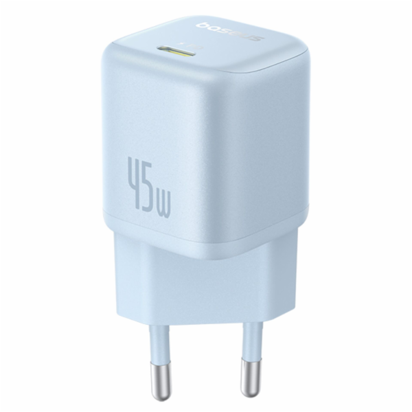Nabíječka do sítě Baseus PicoGo 45W, 1xUSB-C modrá