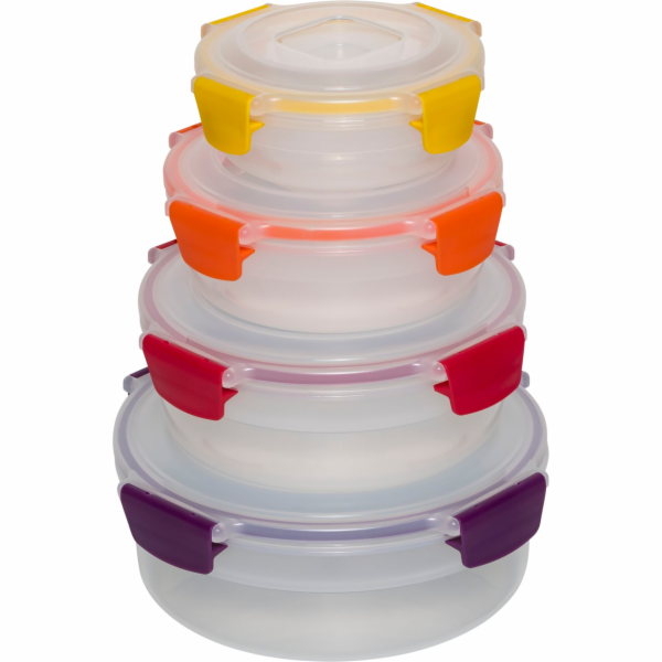 Joseph Joseph Nest Lock 4-Piece  Multic. Round Food Conta...