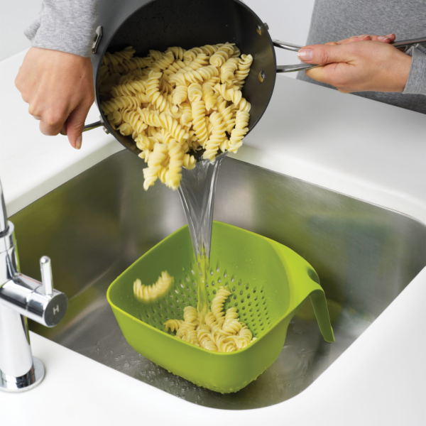 Joseph Joseph Square Green  Colander