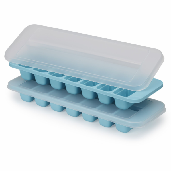 Joseph Joseph Flow Pack of 2  Easy-fill Blue Ice-cube Trays