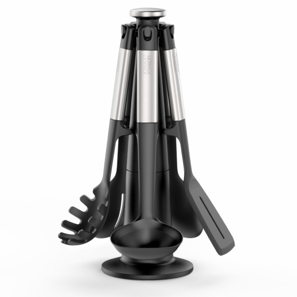 Joseph Joseph Elevate SST Silic.  5-piece Utensils Carous...