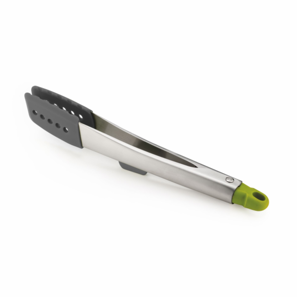 Joseph Joseph Elevate Grey  Silicone Steel Tongs