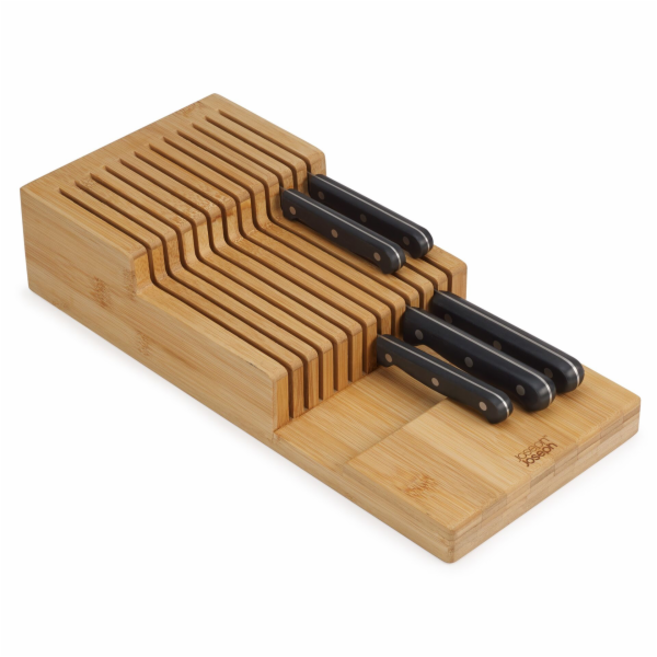 Joseph Joseph DrawerStore Bamboo  Large 2-tier Knife Orga...