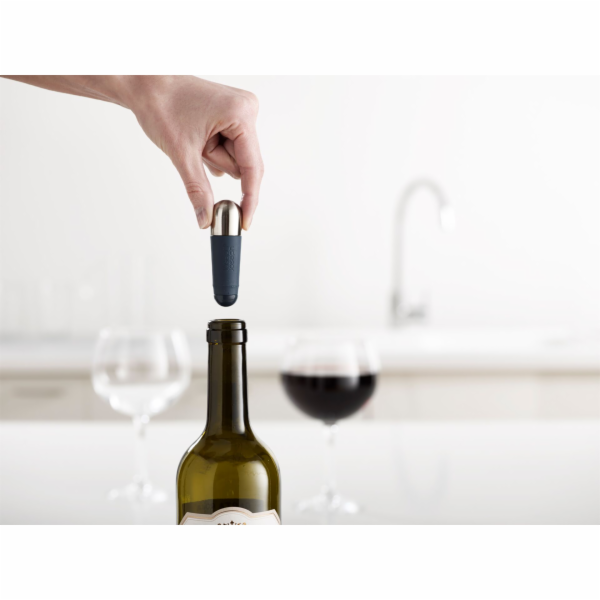 Joseph Joseph BarWise  Twist-lock Wine Stoppers blue